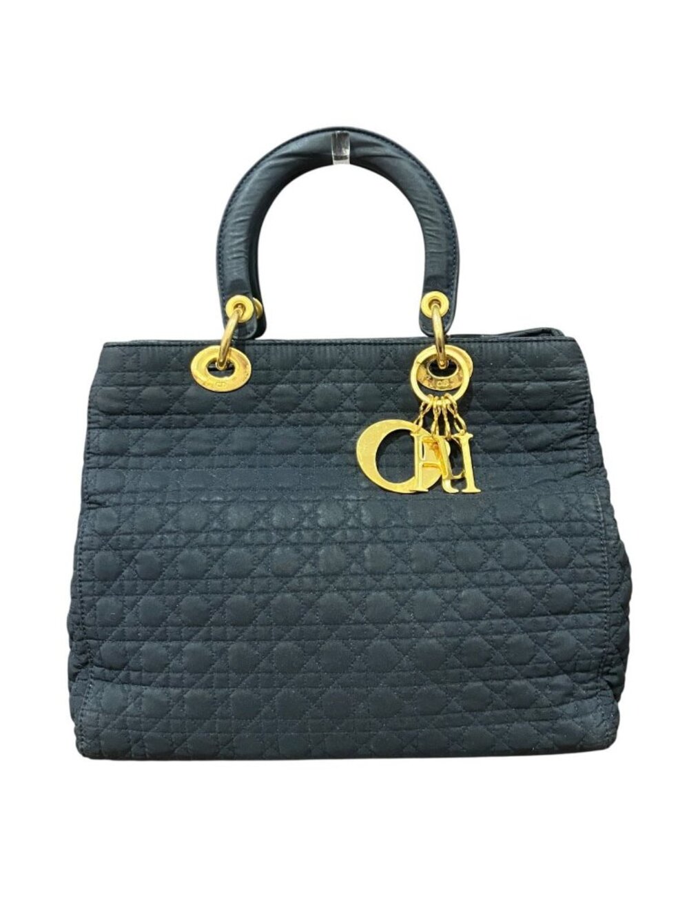 Dior Lady Dior Cannage Handbag Nylon